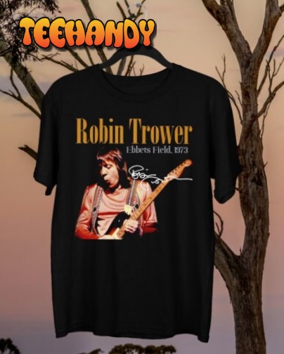 Robin Trower Shirt, Vintage Robin Trower Ebbets Field 1973 Shirt