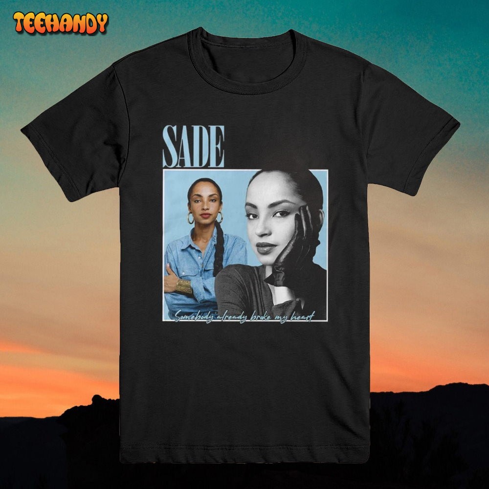 Sade Shirt Vintage 90s Inspired DESIGN THROWBACK T-Shirt