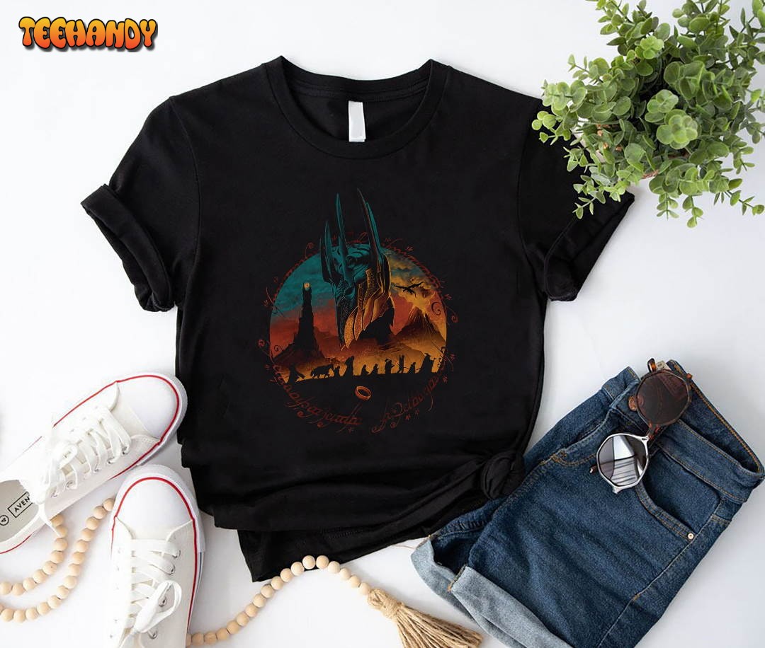 Sauron Lord of The Rings T-Shirt The Lord Of The Ring Shirt