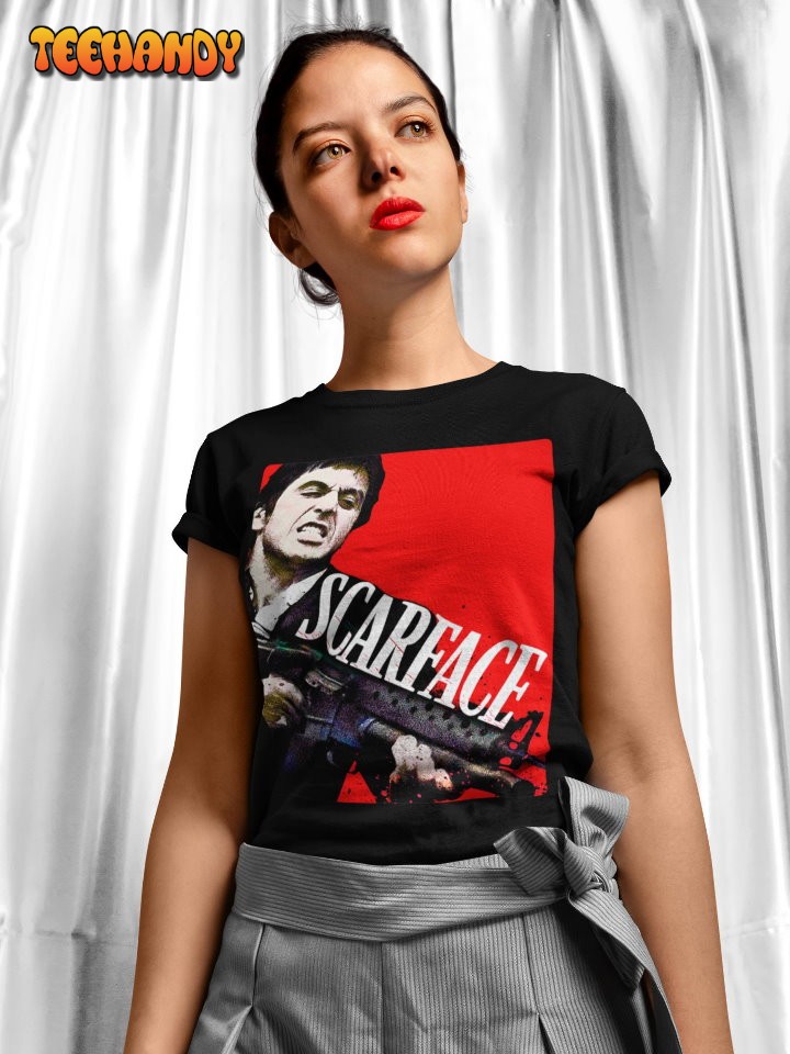 Scarface Soft T-Shirt, Scarface 80’s Movie Nostalgia Shirt