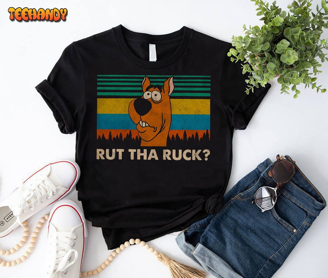 Scooby Doo Rut Tha Ruck Funny Dog Vintage Retro T-Shirt