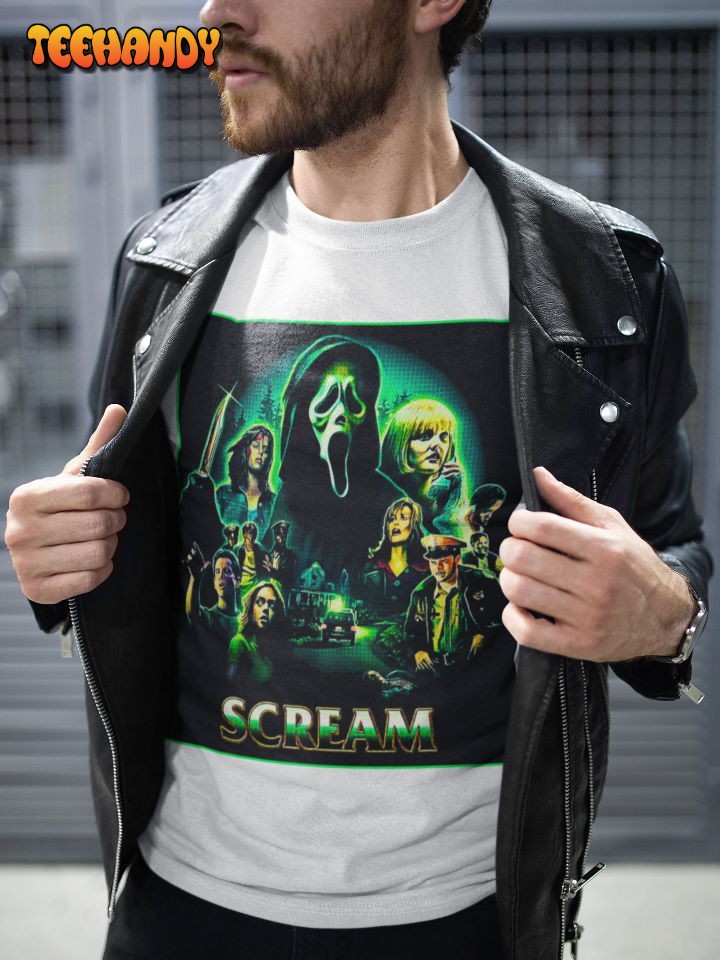 Scream Soft T-Shirt, Scream Movie Poster T Shirt