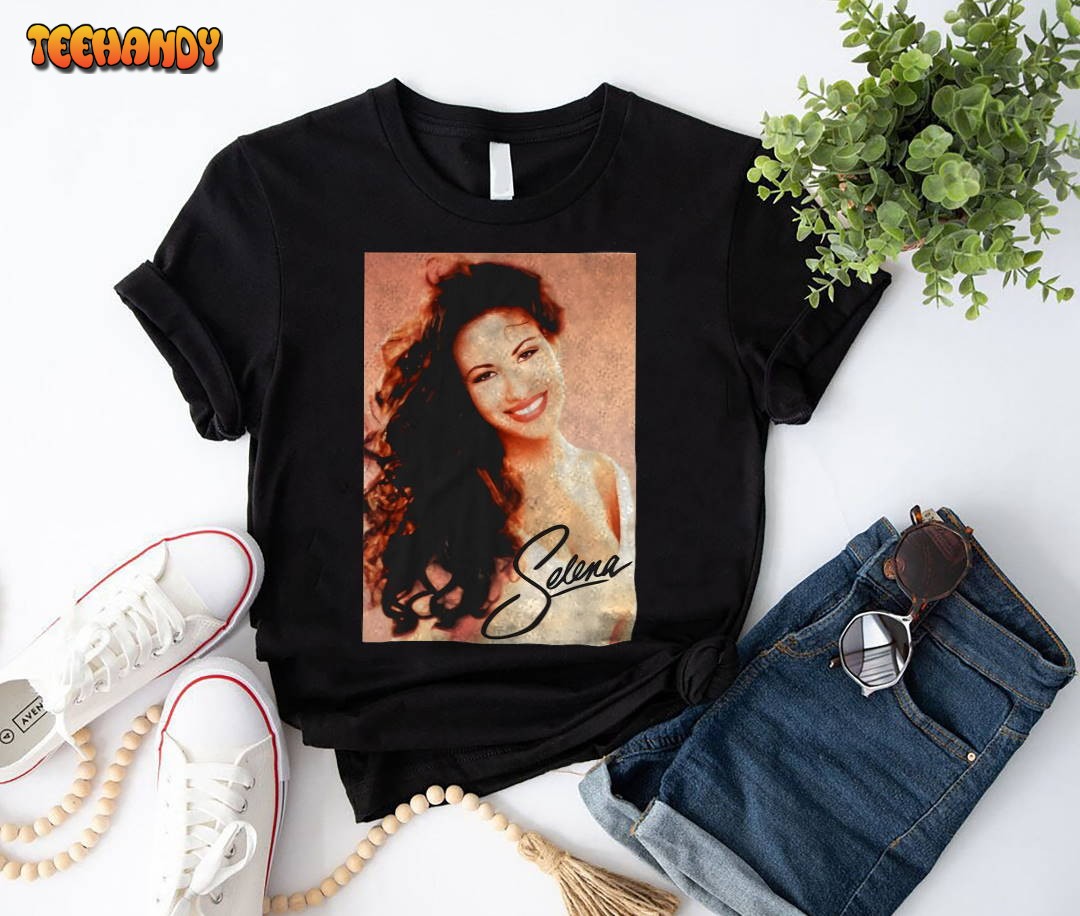 Selena Quintanilla Music Lover Retro T-Shirt, Selena Quintanilla Shirt