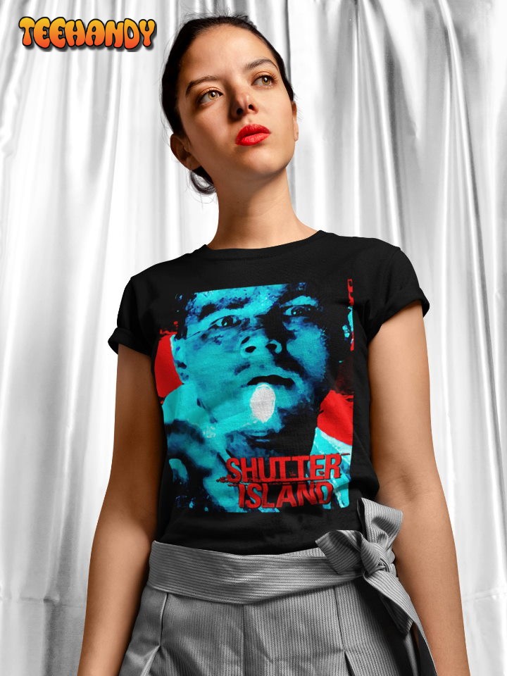 Shutter Island Soft T Shirt, Shutter Island Movie Poster T-Shirt, Gift for Her