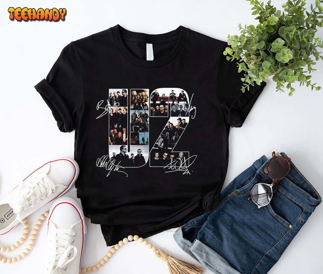 Signature U2 Band Fan Gift Shirt, The Joshua Tree U2 Band T-Shirt