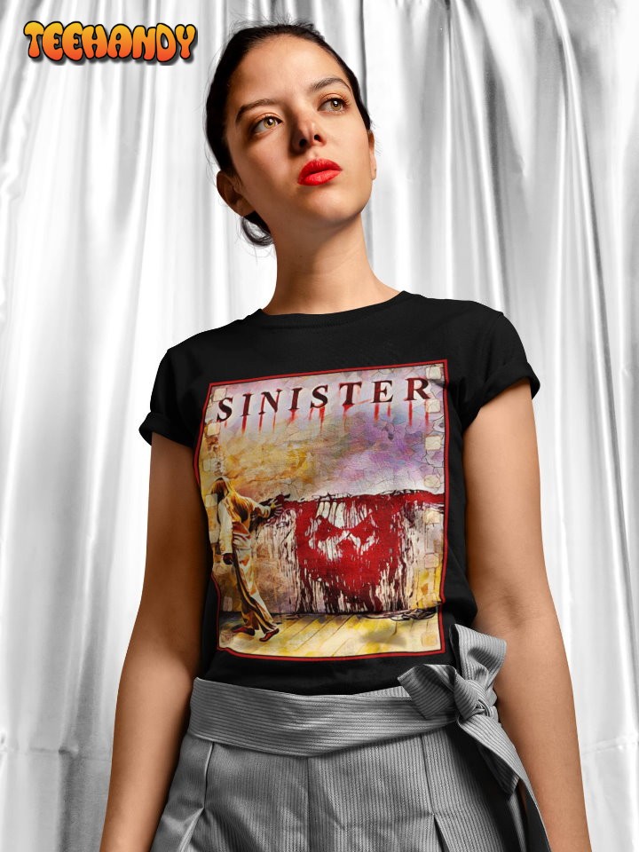 Sinister Soft T-Shirt, Sinister Movie Poster Shirt, Horror Movie Fan Gift Shirt