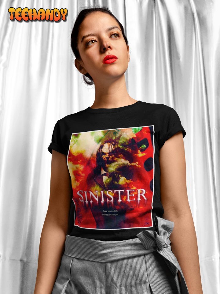 Sinister Soft T-Shirt, Sinister Movie Poster Shirt, Horror Movie Graphic T Shirt