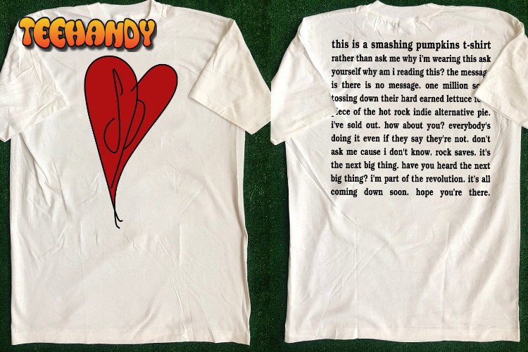 Smashing Pumpkins Heart Manifesto Siamese Dream T-Shirt