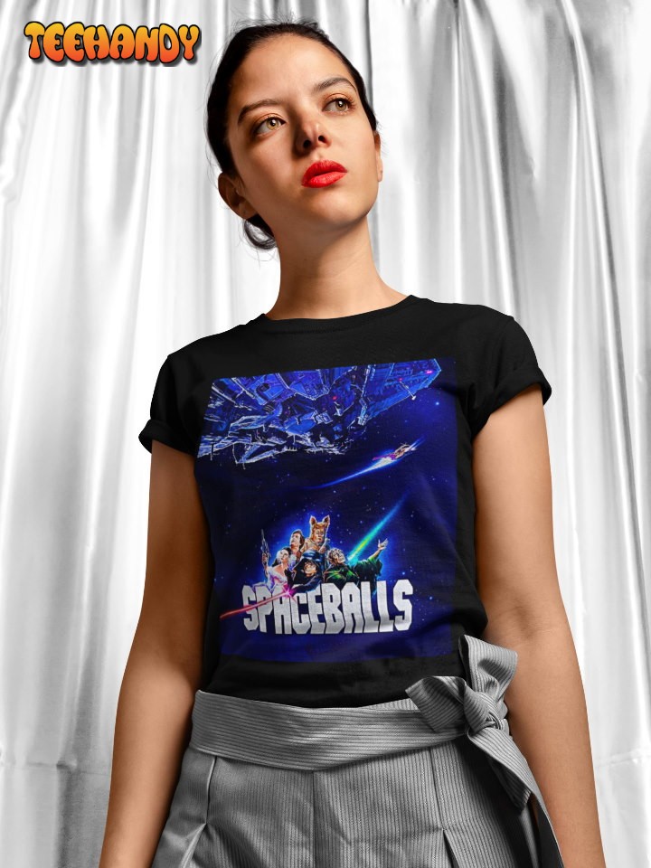 Spaceballs Movie Poster T-Shirt, 80s Movie Nostalgia Graphic T Shirt