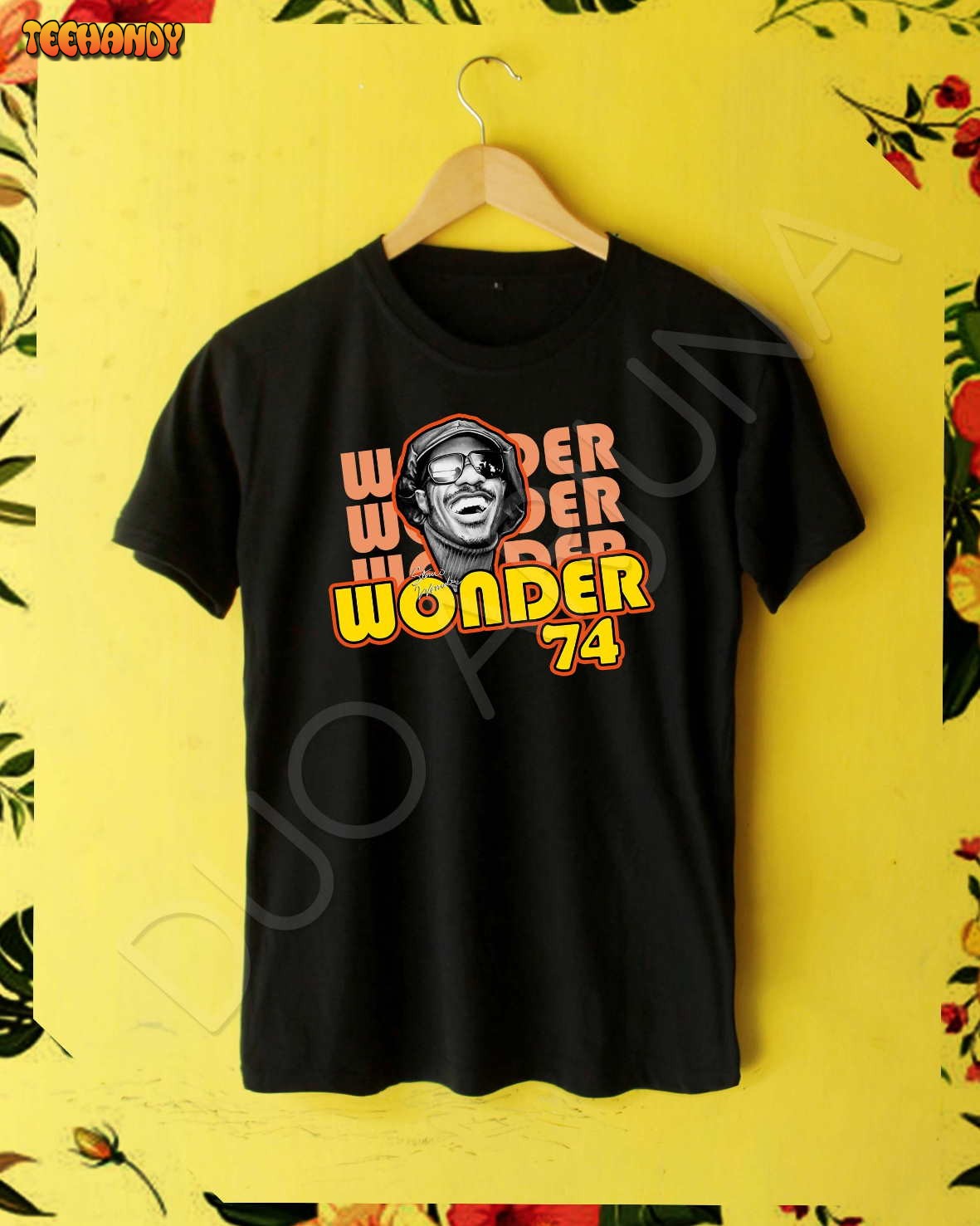 stevie wonder 74 berkeley vintage 74 T-shirt