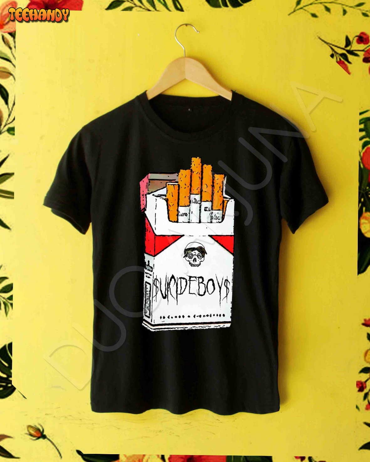 SUICIDEBOYS Suicide Boys cigaretes logo Vintage 90’s Rap T Shirt