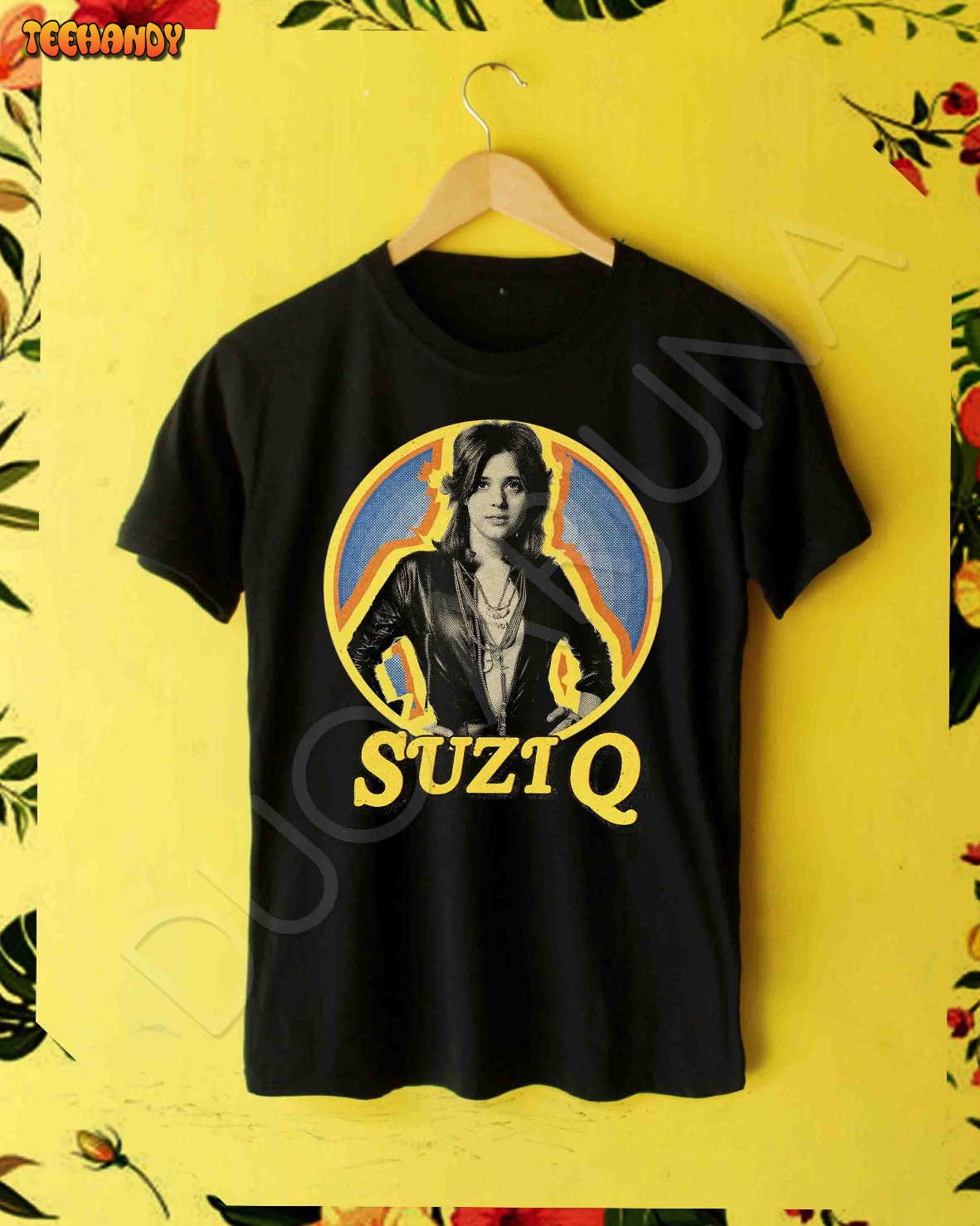 SUZI QUATRO t-shirt vtg 90s Suzi Quatro’s Unisex T-Shirt