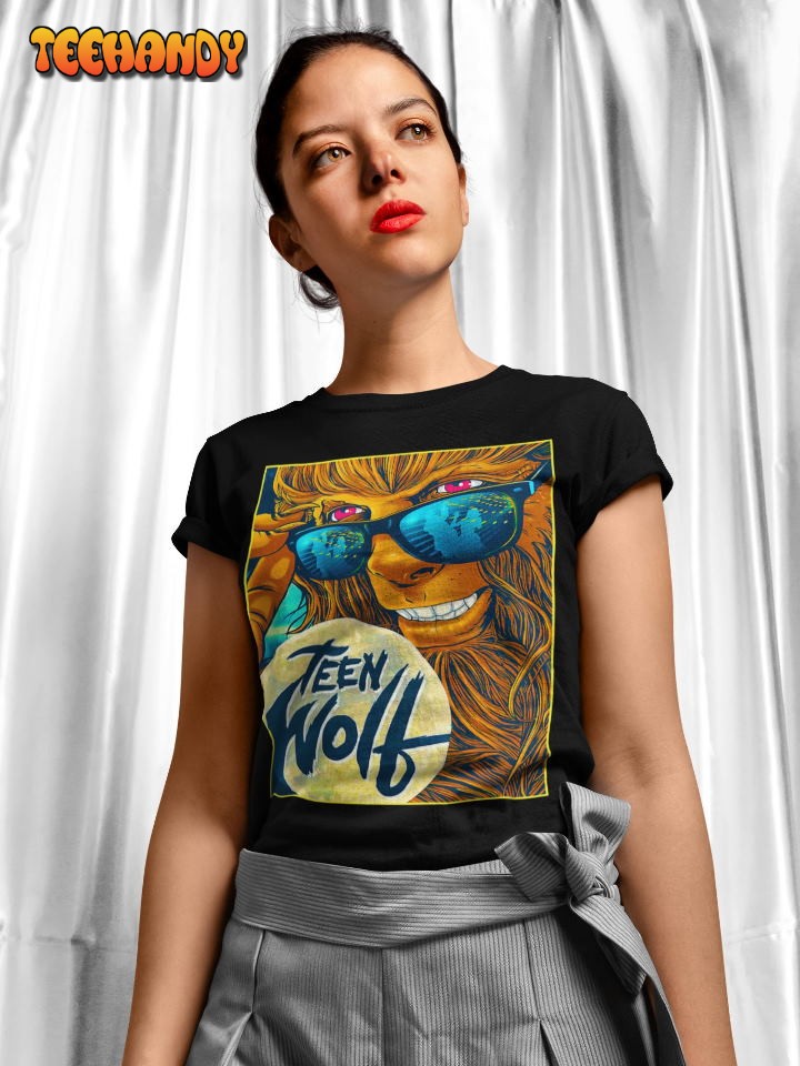 Teen Wolf Soft Movie Poster T-Shirt, 80s Movie Retro Shirt