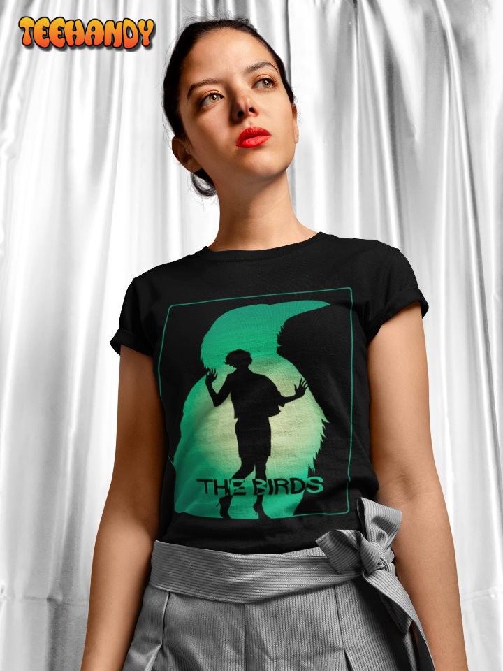 The Birds Movie Soft T-Shirt, Vintage Horror 60’s Movie T Shirt