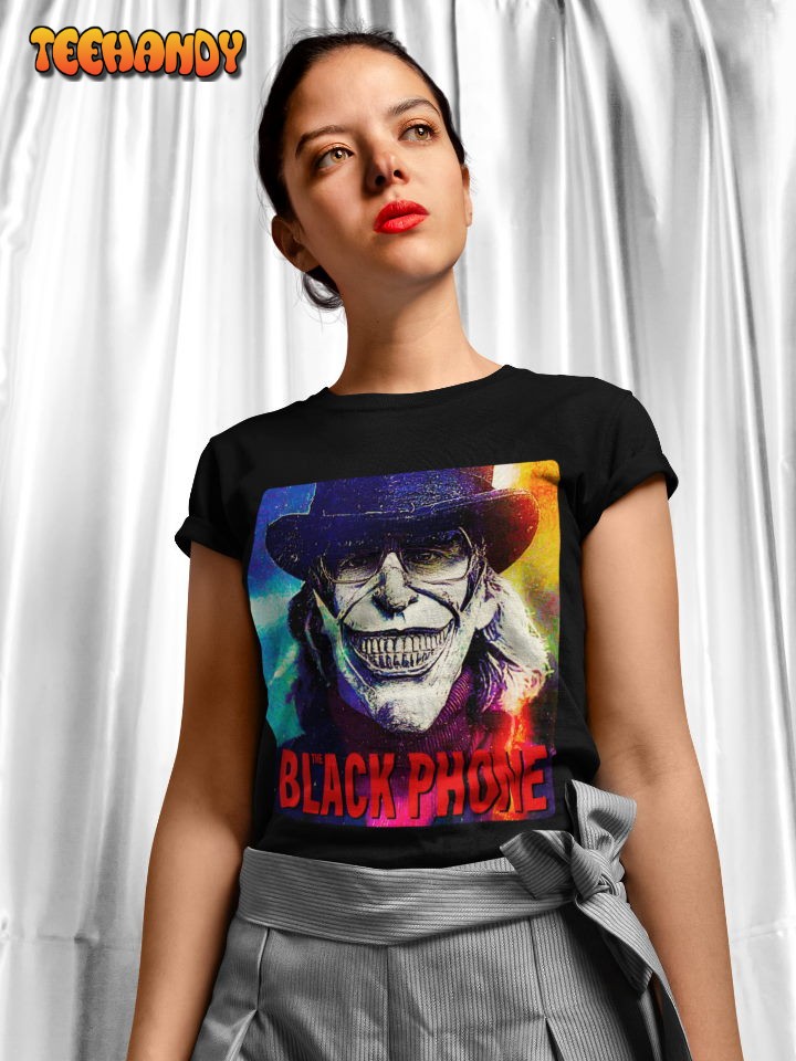 The Black Phone Movie Poster Shirt, Horror Movie Fan Gift T Shirt