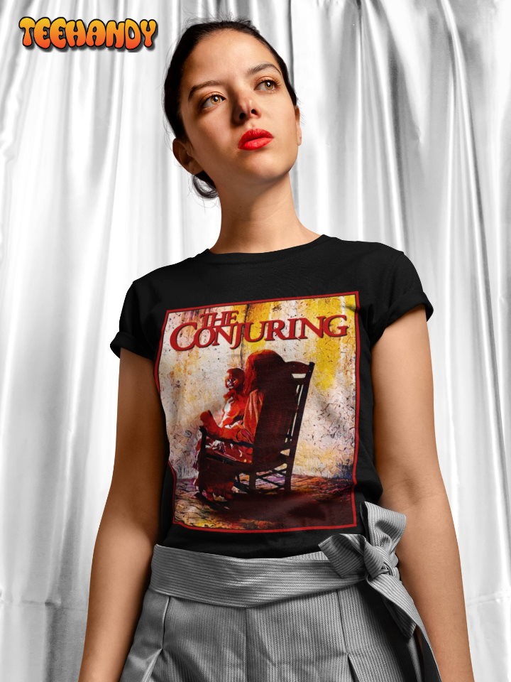 The Conjuring Movie Poster Shirt, Horror Movie Fan Gift T Shirt