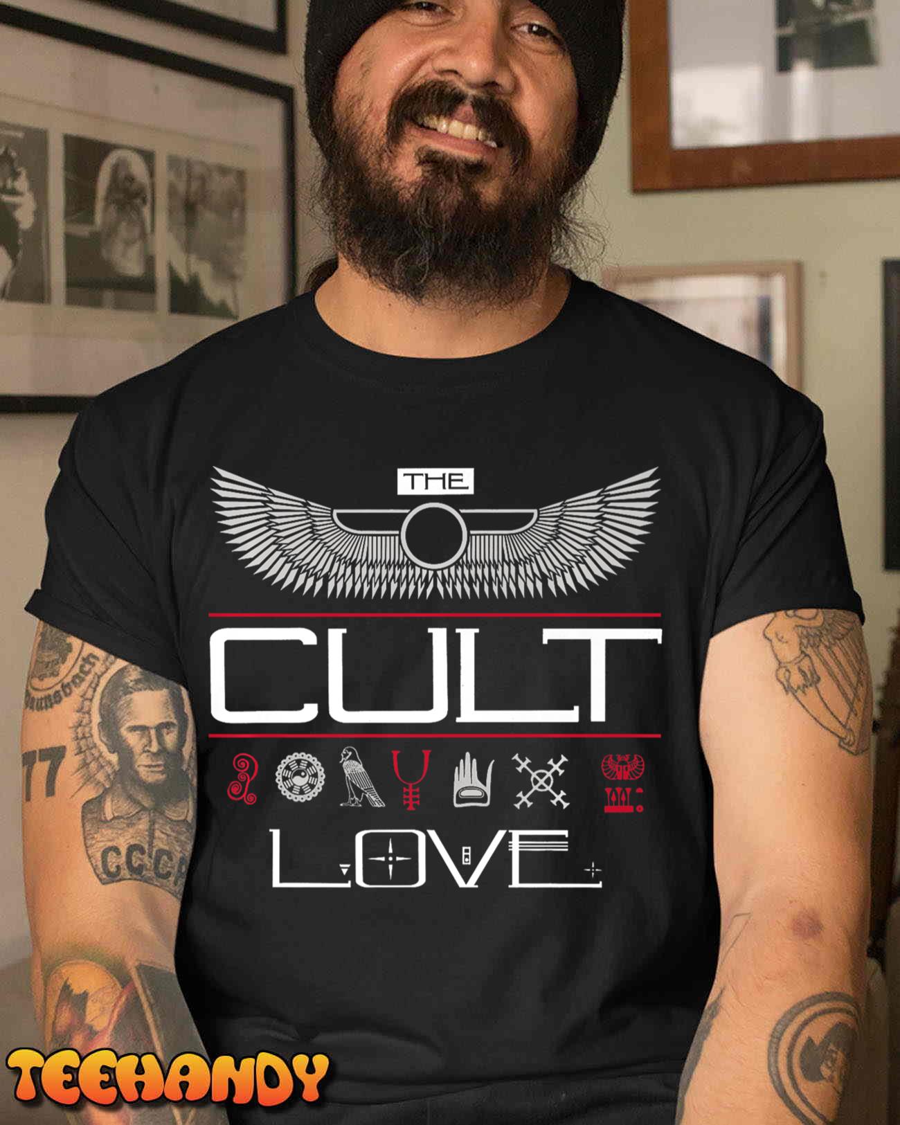 The Cult – Love Symbols Premium T-Shirt