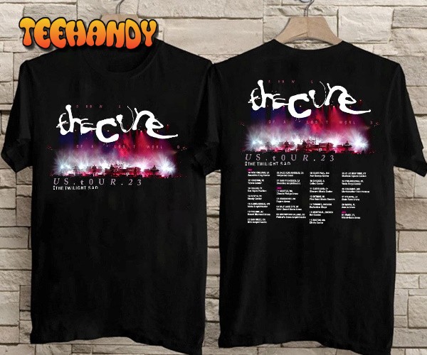 The Cure Show Of The Lost World US Tour 2023 T-Shirt