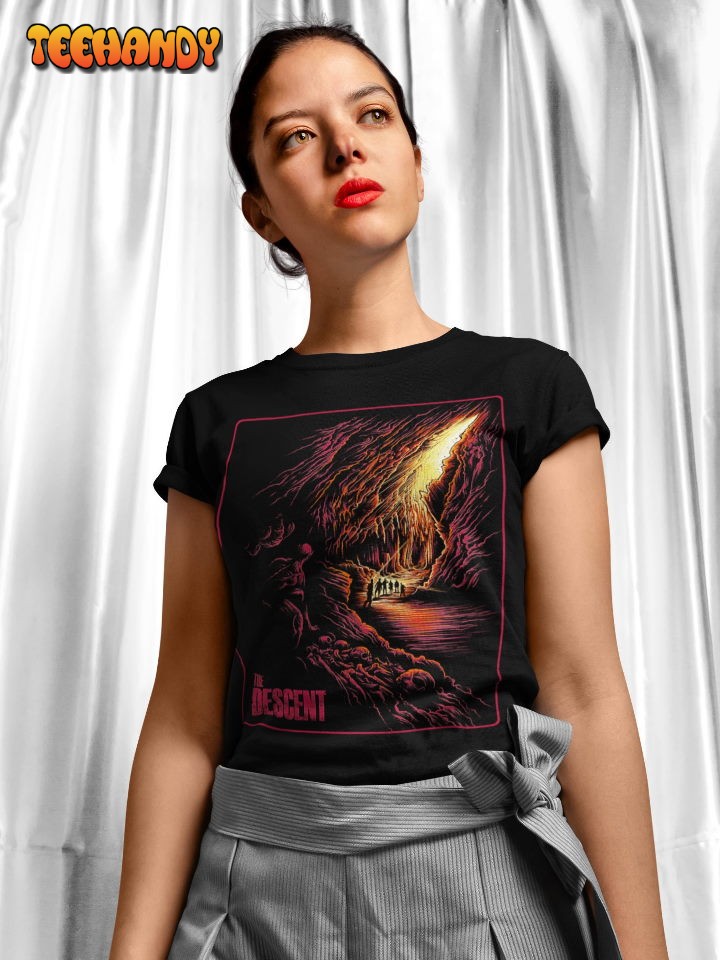 The Descent Movie Poster Shirt, Horror Movie Fan Gift T Shirt