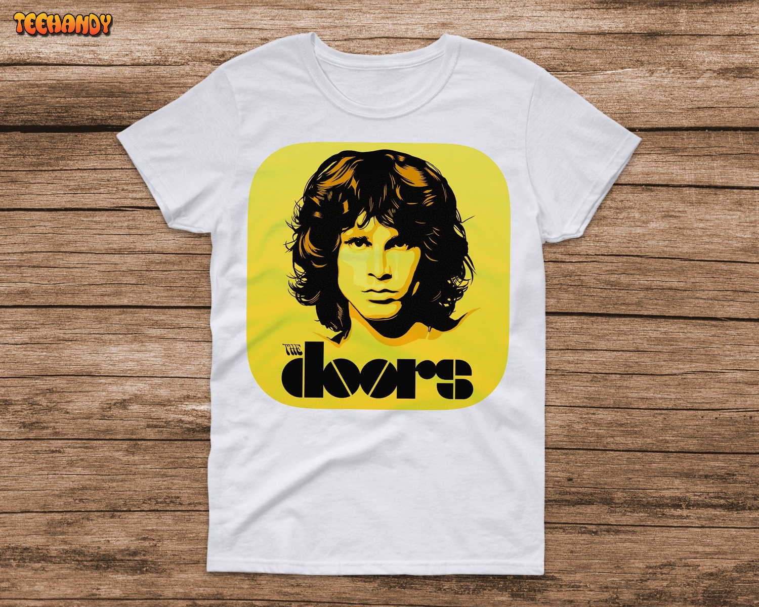 The Doors 1990s Jim Morrison Shirt, Jim Morrison and Band Shirt