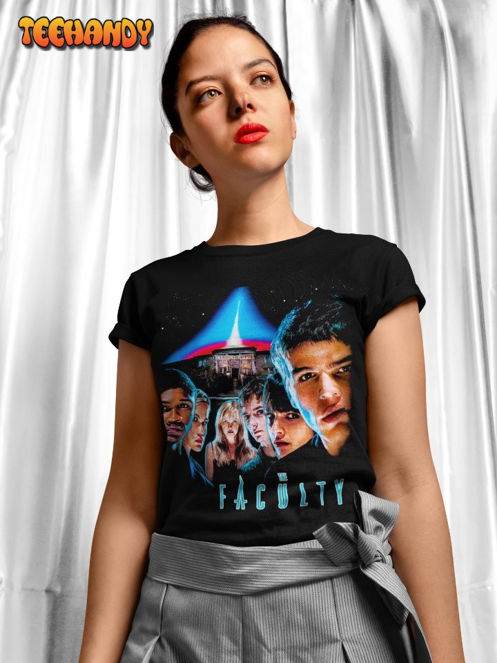 The Faculty Soft T-Shirt, The Faculty Movie Poster 90s Movie T Shirt