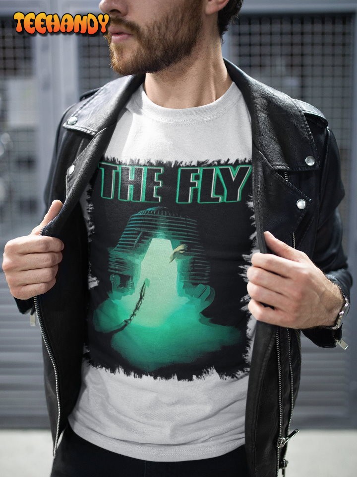 The Fly Movie Poster Style Soft T Shirt,  80s Movie T-Shirt