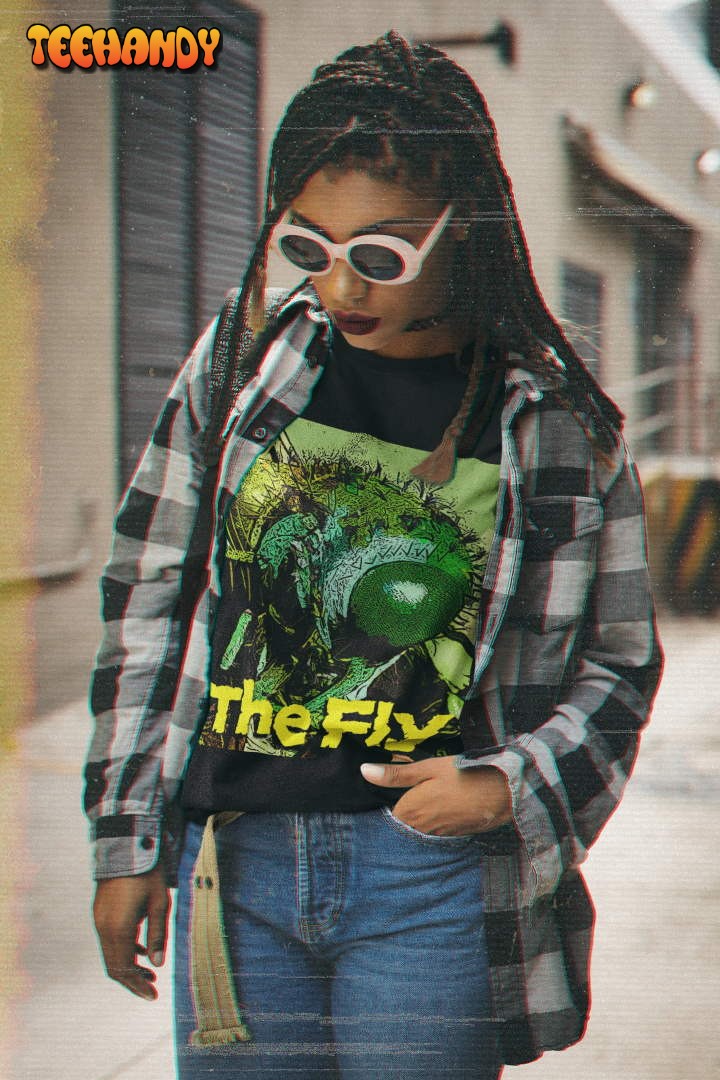 The Fly Soft T-Shirt, Classic Monster Movie Poster T Shirt