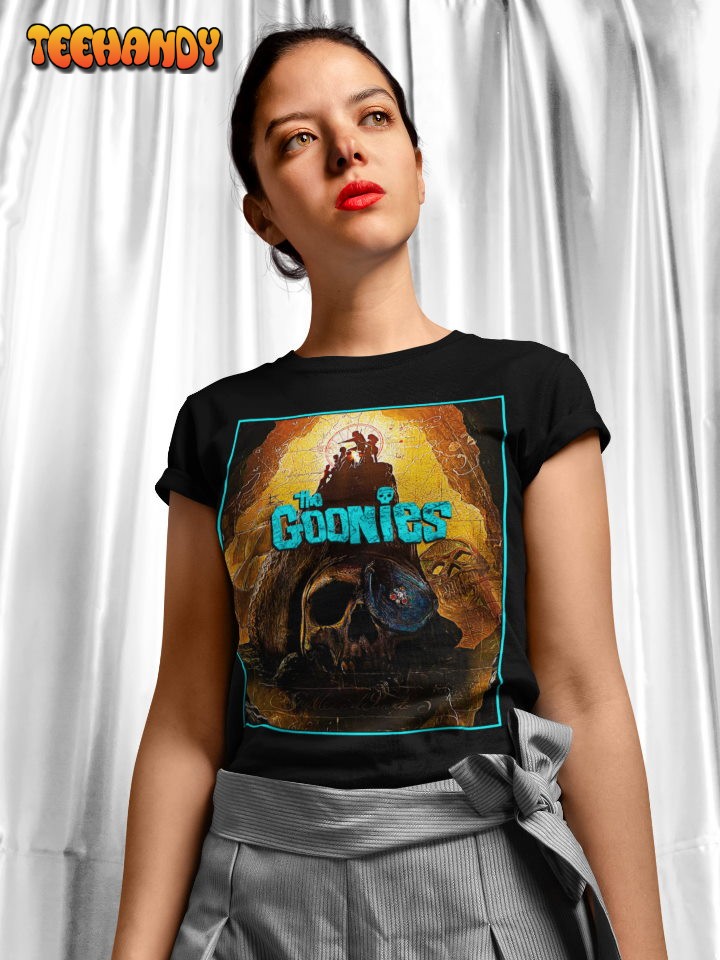 The Goonies, Movie Poster Style T Shirt, Vintage 80s Goonies T-Shirt