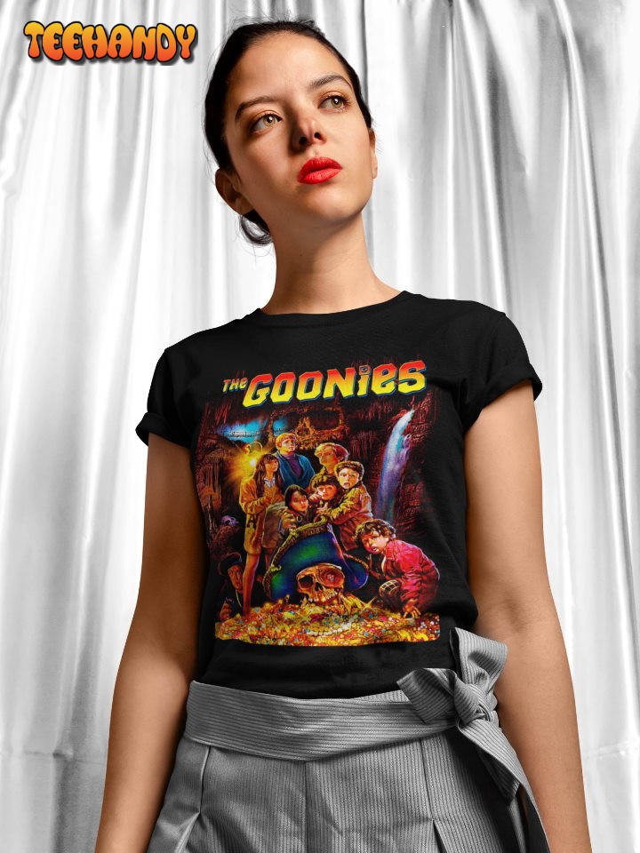 The Goonies, Movie Poster Style T Shirt, Vintage 80s Movie Shirt