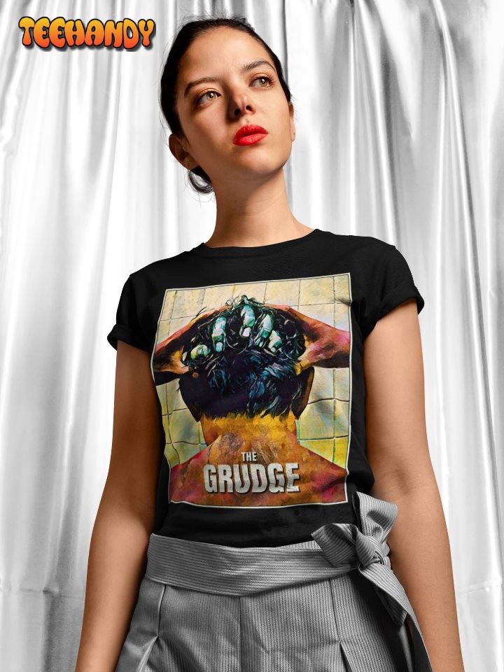 The Grudge Soft T-Shirt, The Grudge Movie Poster 00’s Horror Movie Fan T Shirt