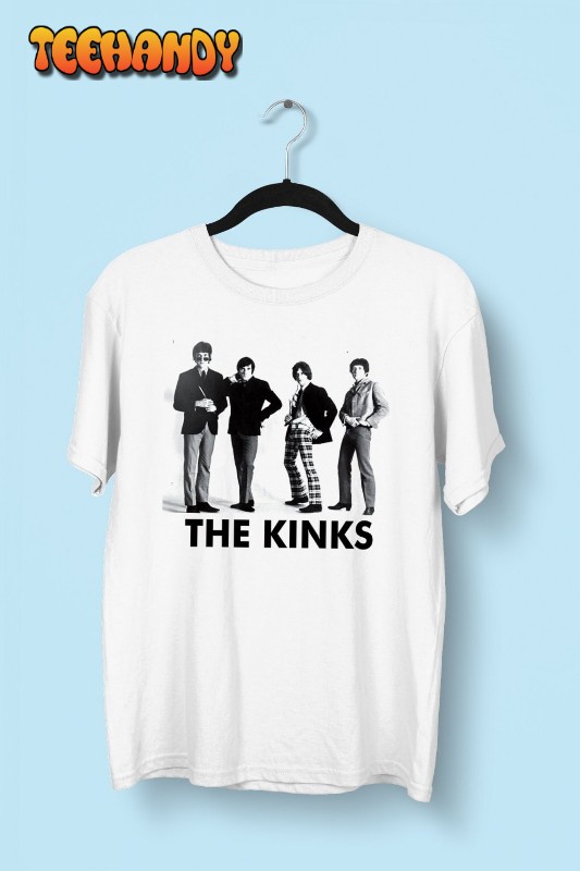 The Kinks Band Concert Music Shirt, The Kinks Tour Shirt