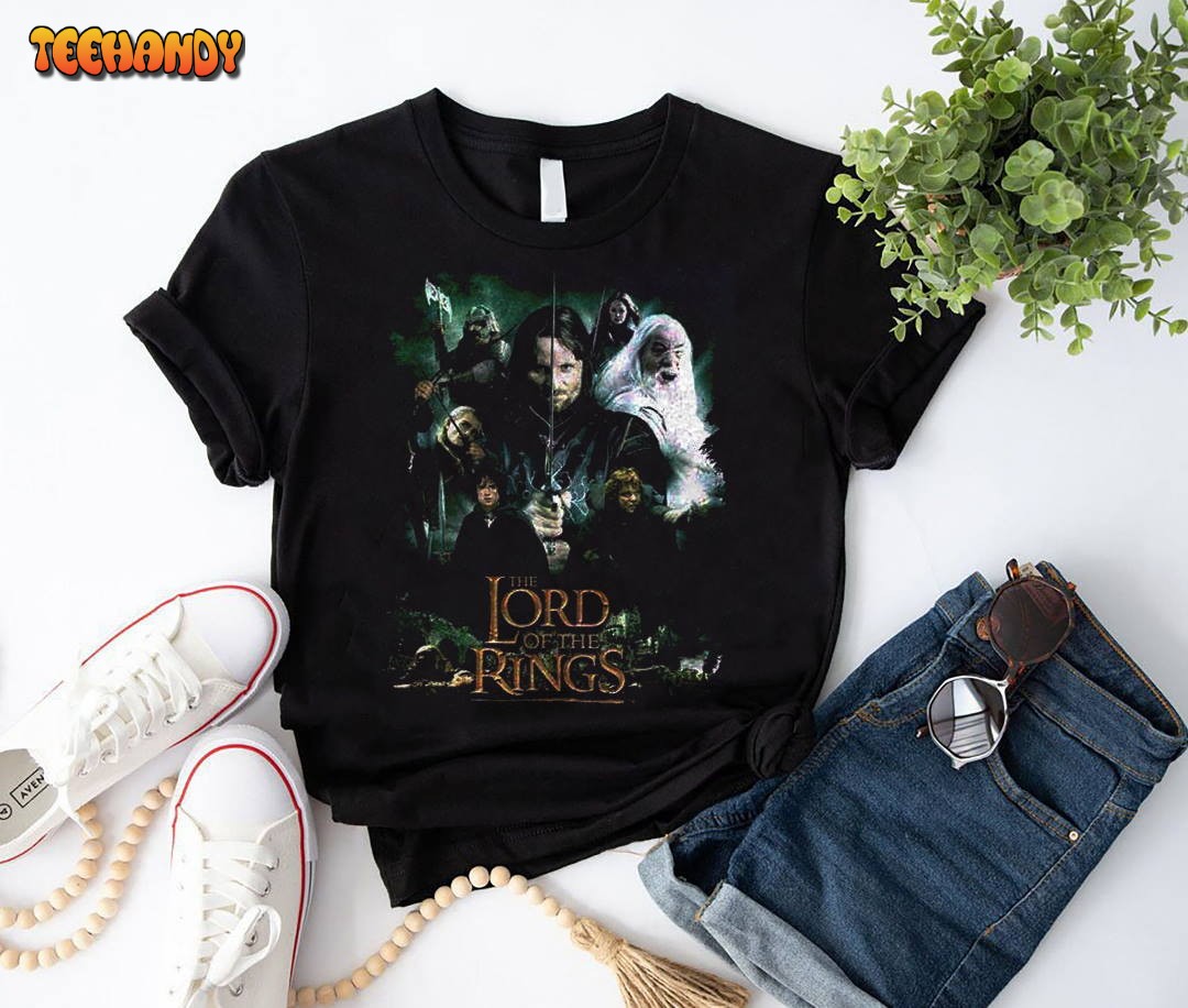 The Lord Of The Rings Epic Trilogy Aragorn T-Shirt