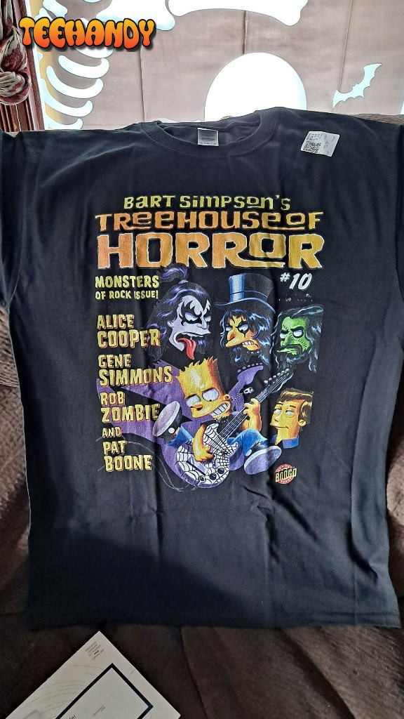 The Simpsons Bart Simpson’s Treehouse of Horror Issue #10 with T Shirt