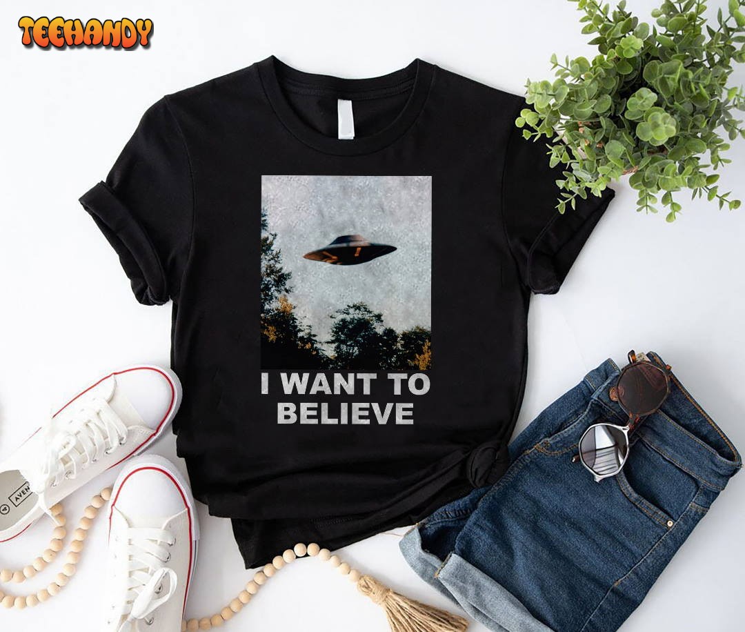 The X Files I Want To Believe T-Shirt, The X Files Shirt