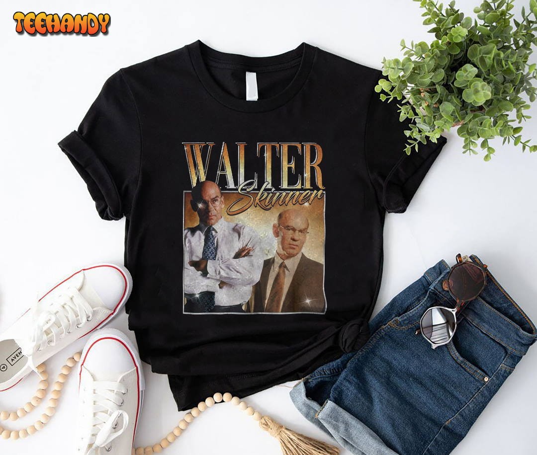 The X-Files Mitch Pileggi Walter Skinner 90S Vintage T-Shirt