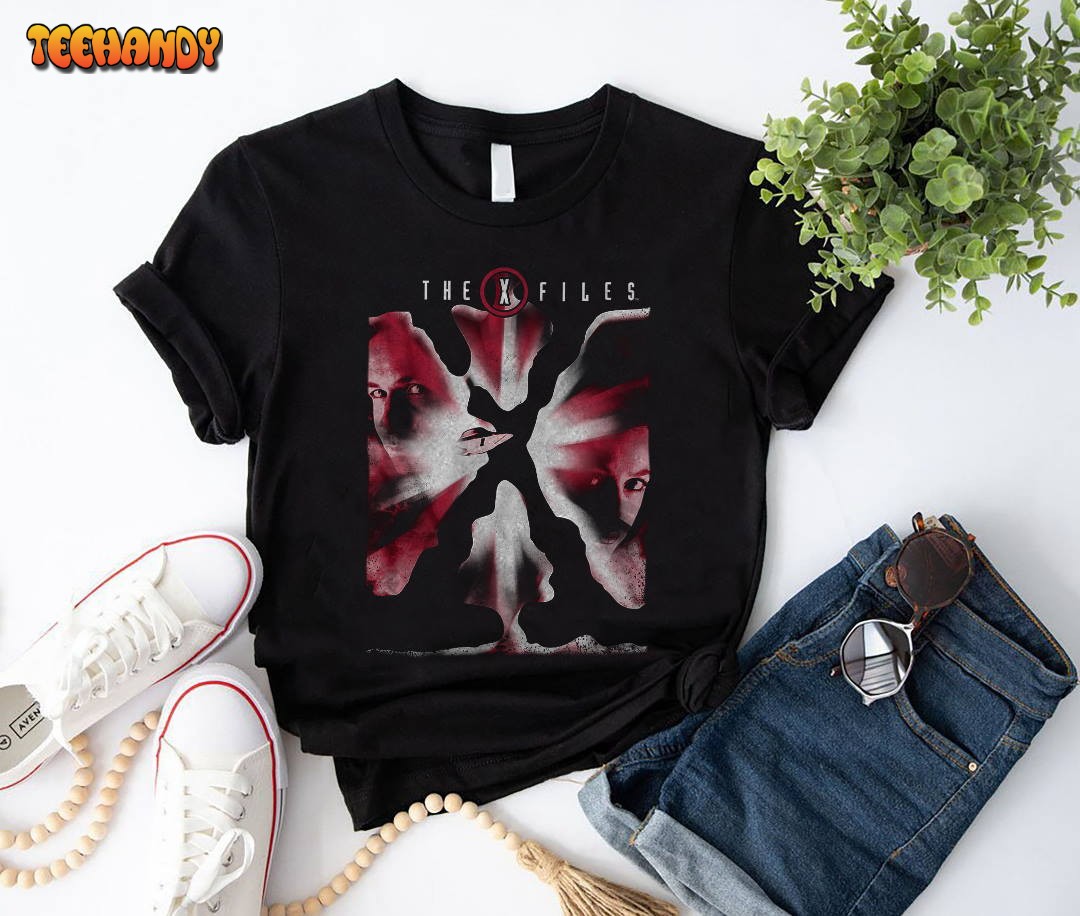 The X Files Red X T-Shirt, The X Files Shirt Gift For Fan, X Files Movie Shirt