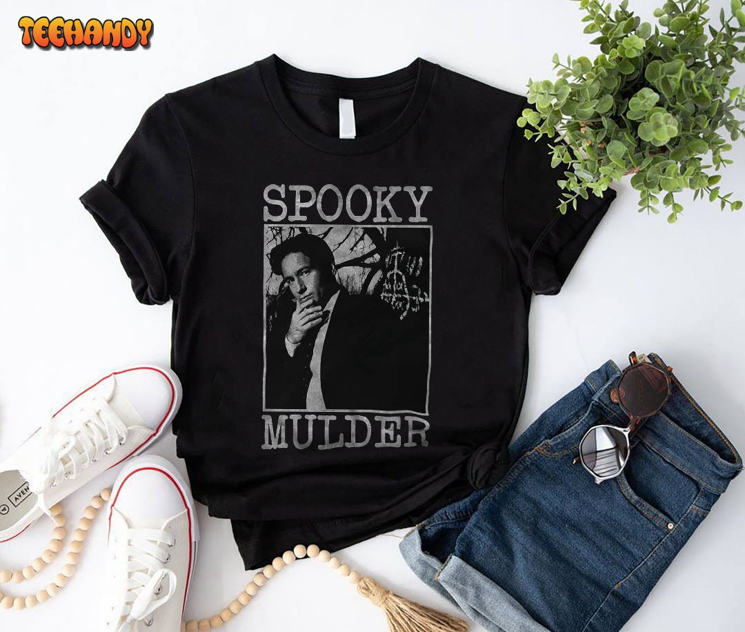 The X Files Spooky Mulder T-Shirt, The X Files Shirt Gift For Fan