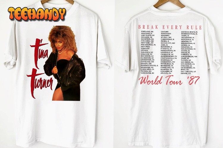 Tina Turner Break Every Rule World Tour ’87 T-Shirt