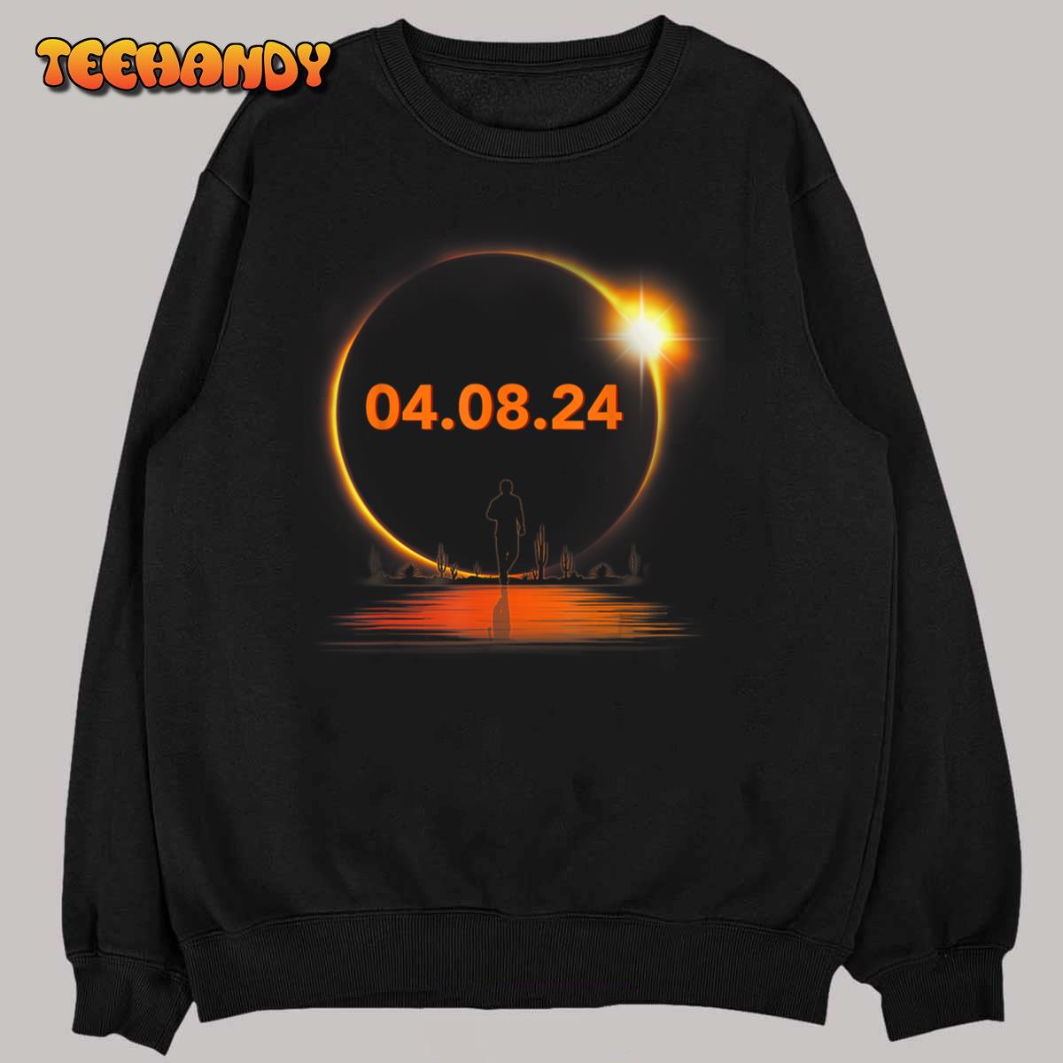 Total Solar Eclipse 2024 USA April 8 2024 T-Shirt