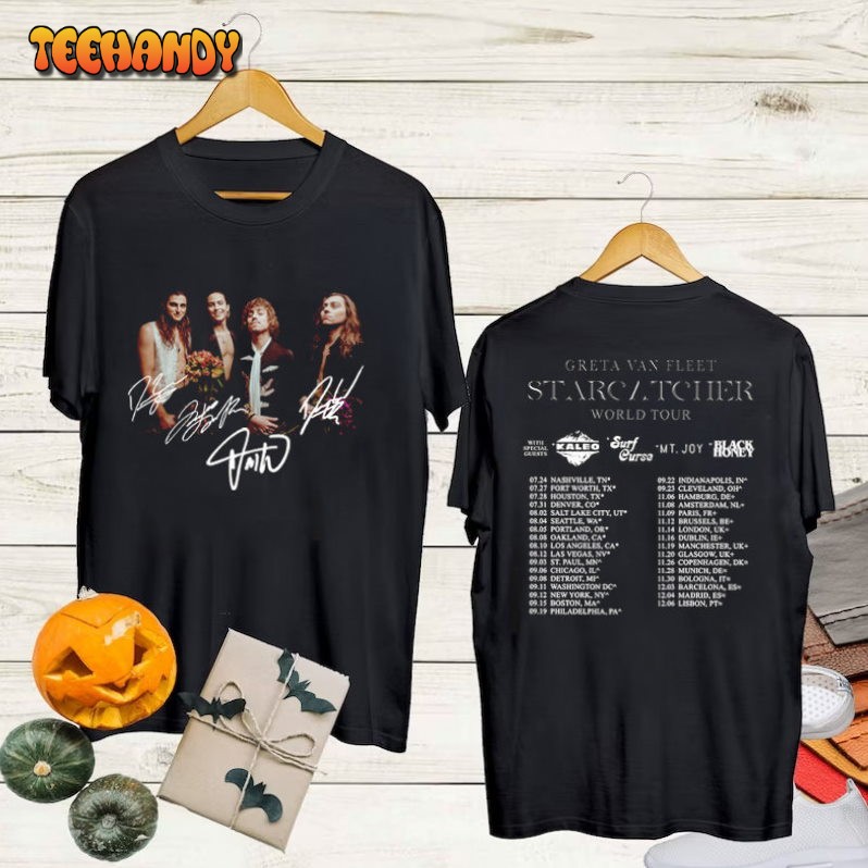 Tour 2023 Greta Van Fleet Starcatcher T Shirt