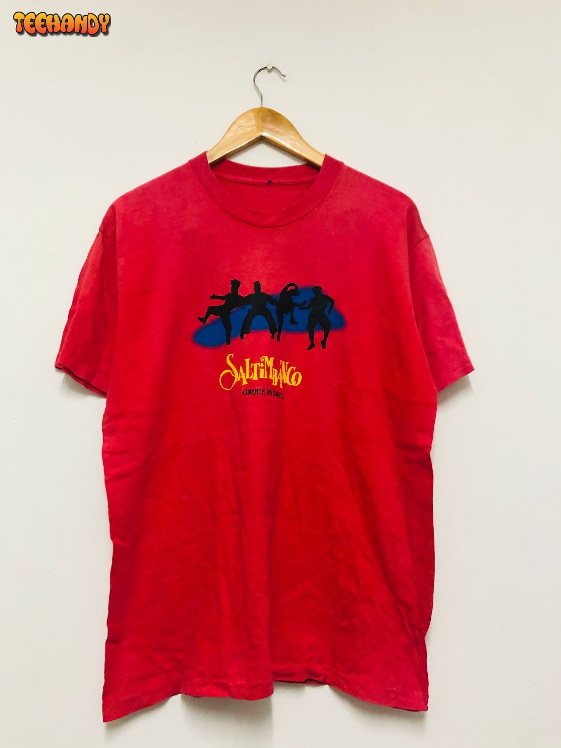 Vintage 90s Cirque De Soleil SaltiMbanco T-Shirt