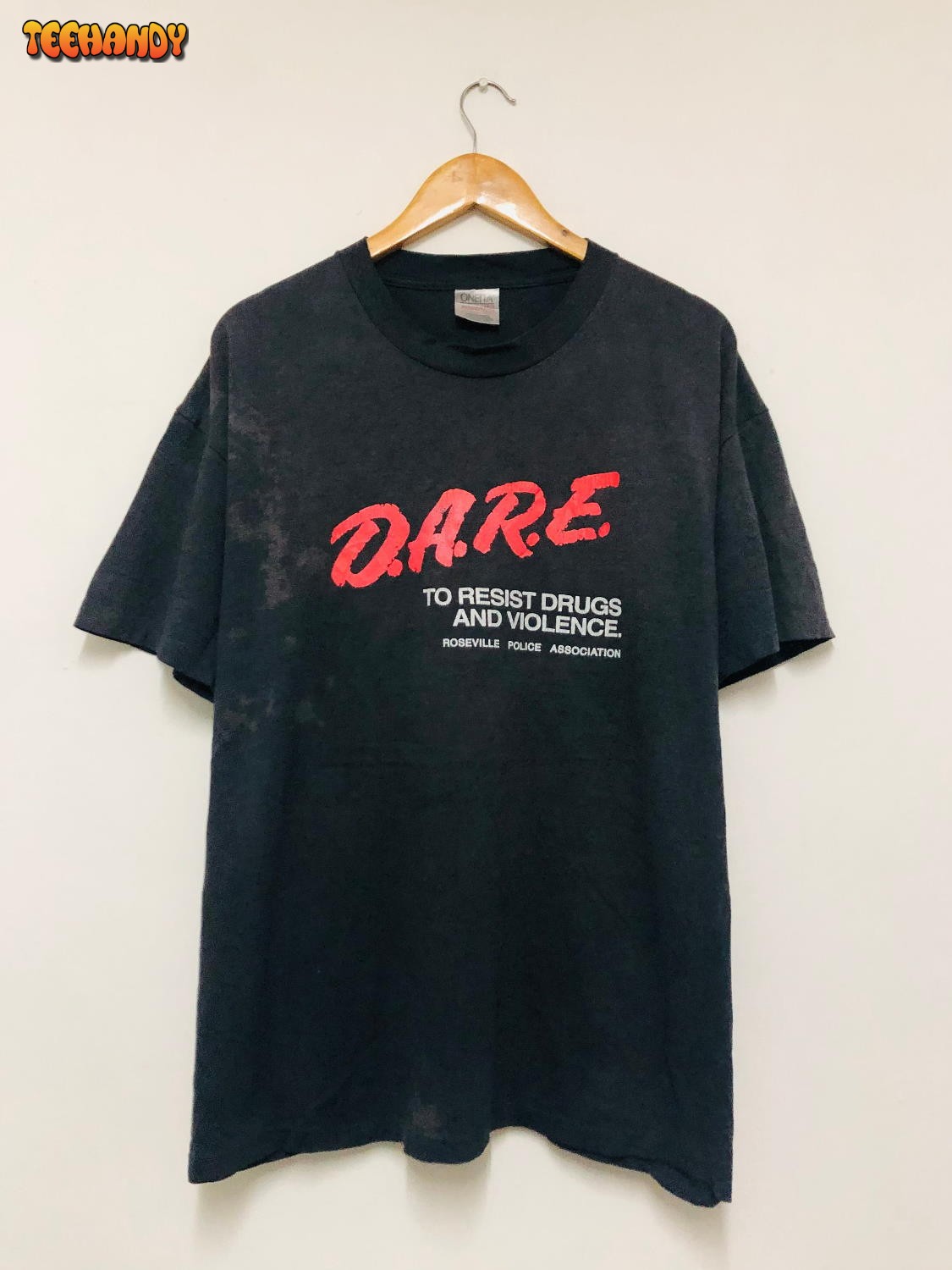 Vintage 90s Dare Resist Drugs And Violence T-Shirt