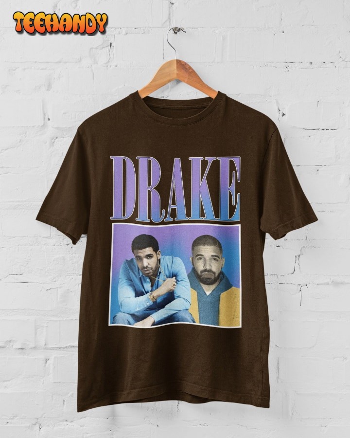 Vintage Drake T-Shirt, Drake Take Care Shirt, Vintage 90s Bootleg Shirt