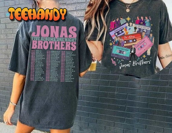 Vintage Jonas Brothers Nick Joe Kevin Jonas Shirt