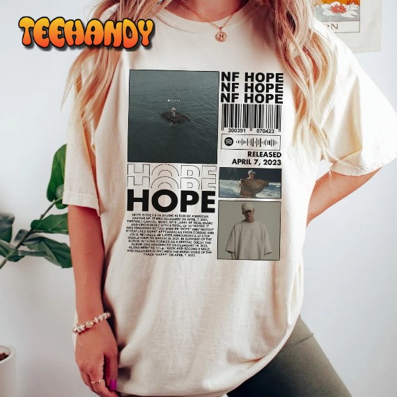 Vintage NF Rapper T-Shirt, NF Hope Tour 2023 Concert Shirt