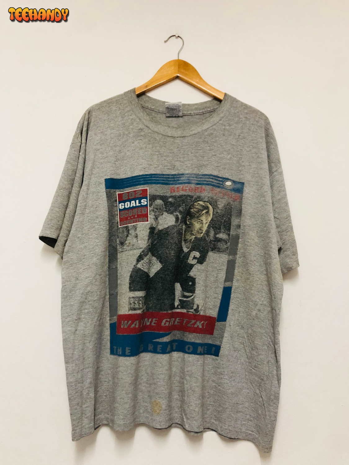 Vintage Original 90s Wayne Gretzky Hocket Ice T-Shirt