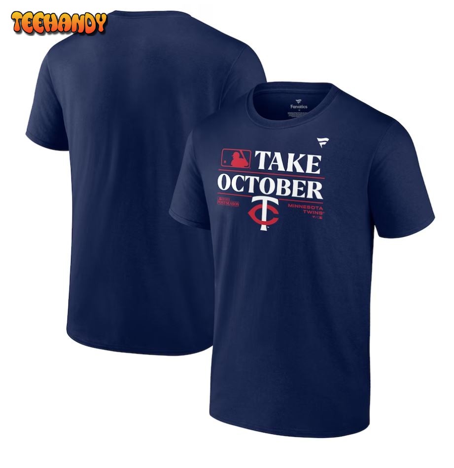 Youth Minnesota Twins Take October 2023 Postseason Locker Room T-Shirt