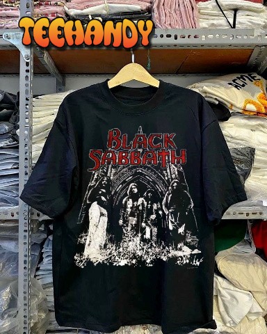 1975 Tour Black Sabbath European Vintage T-SHIRT, Sweashirt