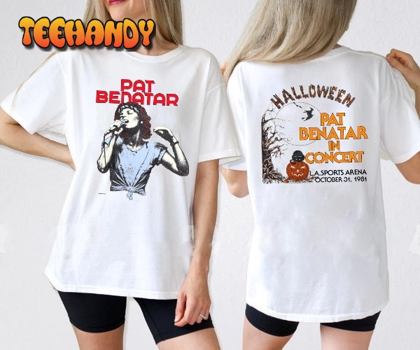 1981 Pat Benatar Halloween LASport Arena October 31 Concert T-Shirt