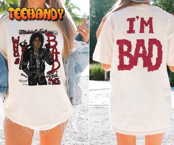 1987 Michael Jackson Who’s Bad Tour Concert T-Shirt
